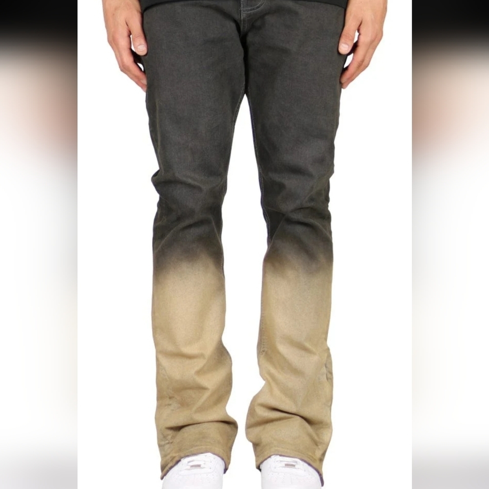 Hyperdenim Men's  Fade Flare Zipper Straight Jeans Size 34 NwT.